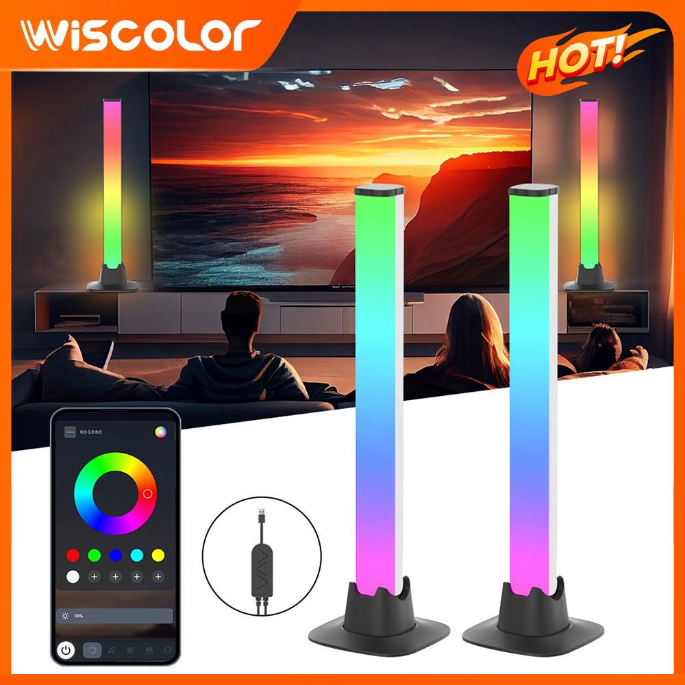 TV Backlight Tuya WIFI RGB LED - Desk Setup With Tv 评论和价格