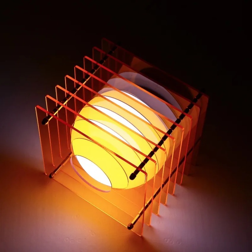 DIY Moon Lamp Acrylic Thousand - Desk Setup Lamp 评论和价格