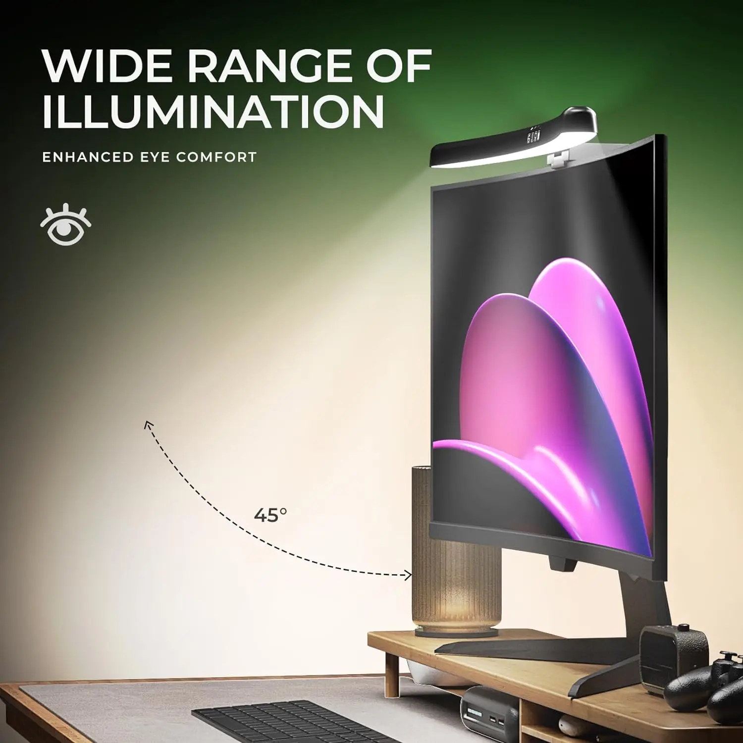 Computer Monitor Light Bar RGB - Desk Setup Lamp 评论和价格